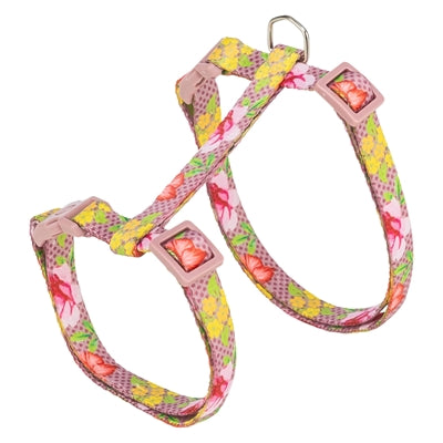 Load image into Gallery viewer, Trixie kattentuigje met riem bloemen motief assorti