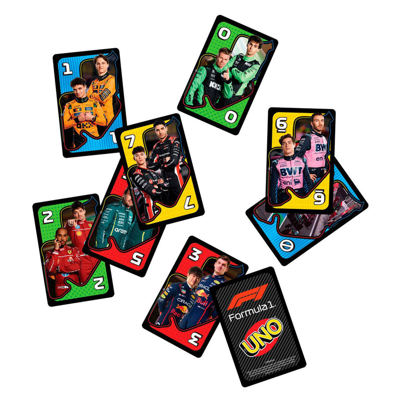 ギャラリービューアに画像をロードする, Mattel games uno f1 - kaartspel