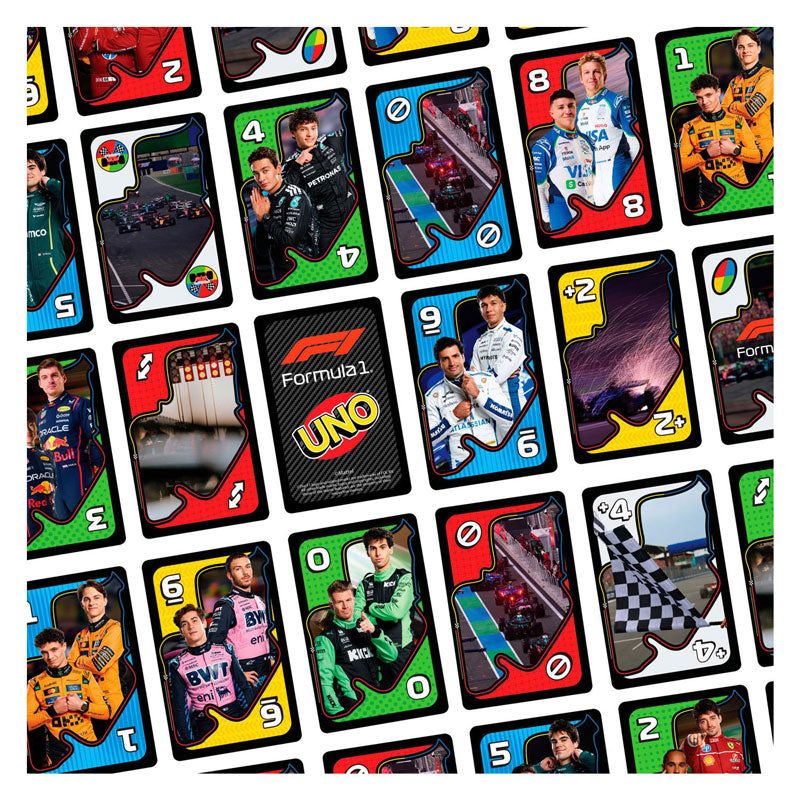 ギャラリービューアに画像をロードする, Mattel games uno f1 - kaartspel