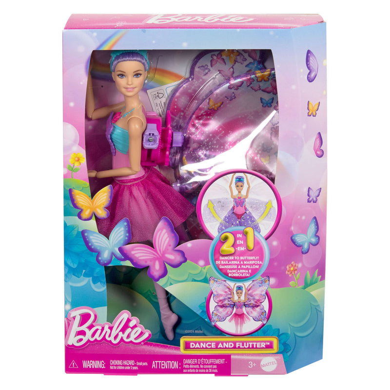 Afbeelding laden in galerijviewer, Barbie dans- en fladderpop – magische vlindervleugels