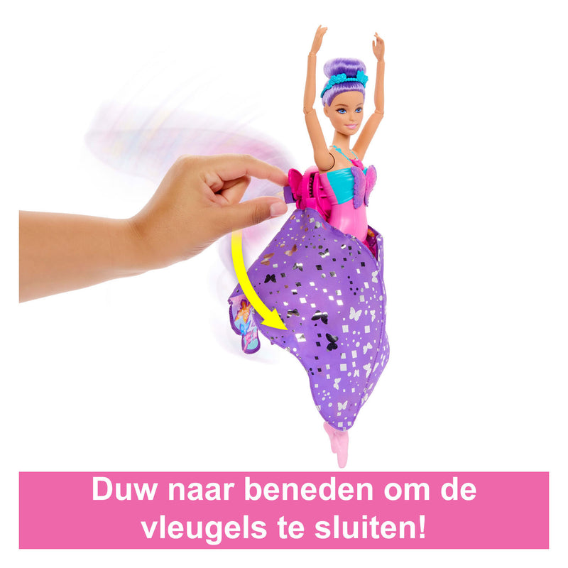 Afbeelding laden in galerijviewer, Barbie dans- en fladderpop – magische vlindervleugels