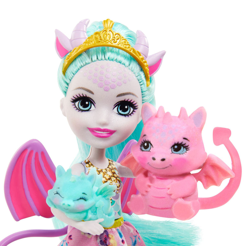 Load image into Gallery viewer, Mattel Enchantimals Drakenfamilie