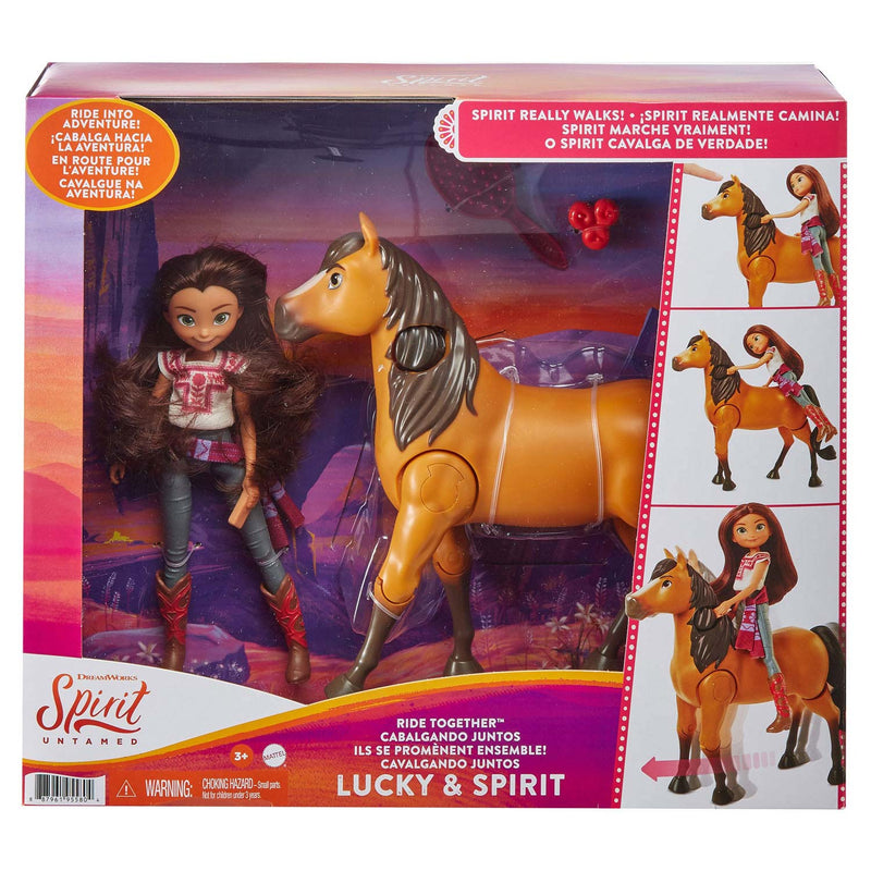 Load image into Gallery viewer, Mattel Spirit Ongetemd Samen rijden Lucky Spirit