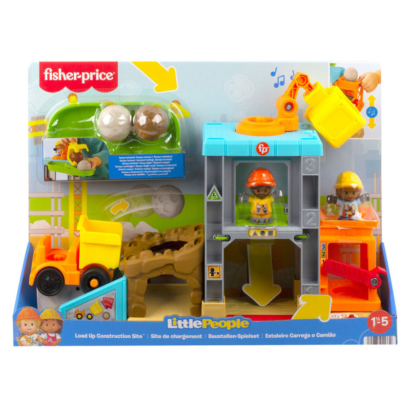 Chargez l'image dans la visionneuse de la galerie, Fisher Price Little People Leren Laden Bouwplaats