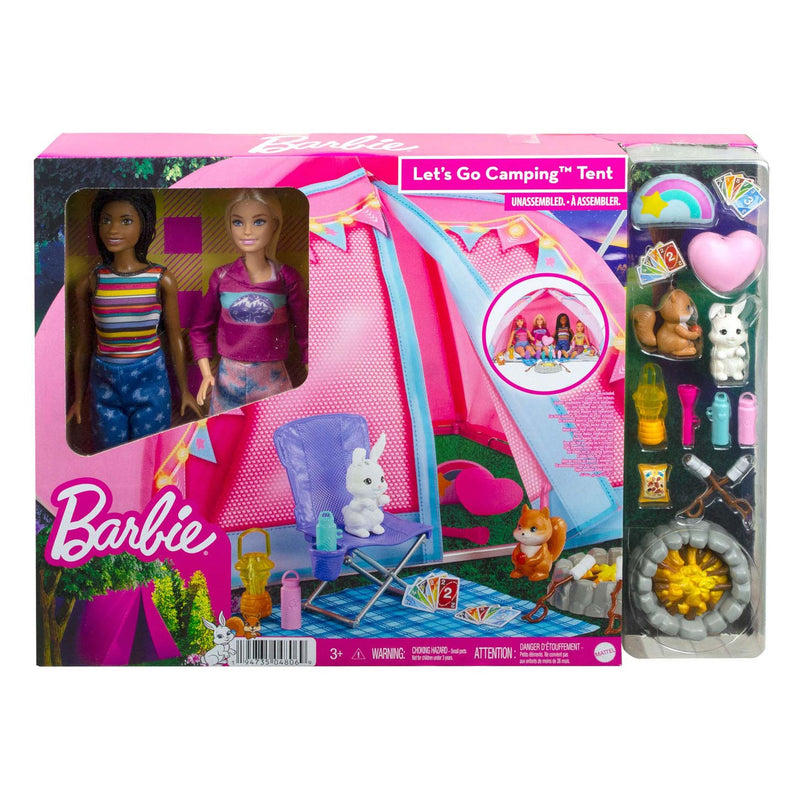 Load image into Gallery viewer, Mattel Let's Go Camping Tent Speelset