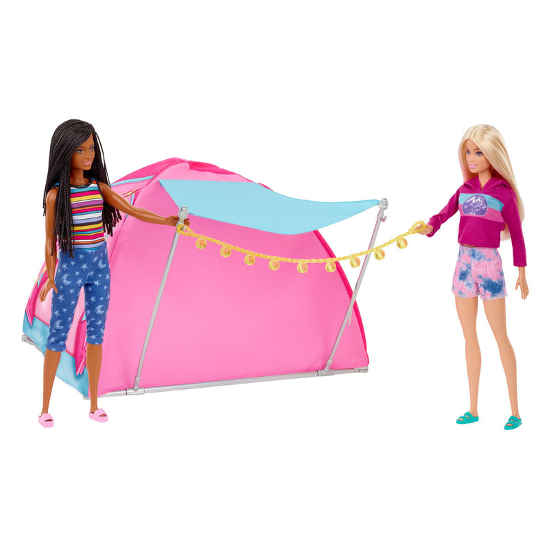 Load image into Gallery viewer, Mattel Let's Go Camping Tent Speelset