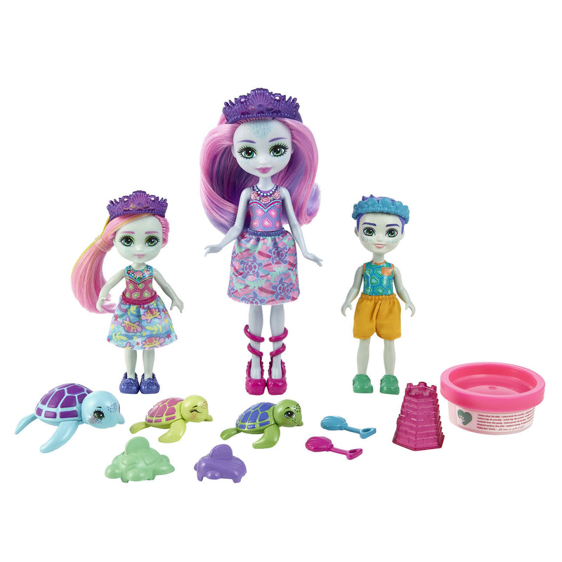 Laden Sie das Bild in Galerie -Viewer, Mattel Enchantimals Family Turtle