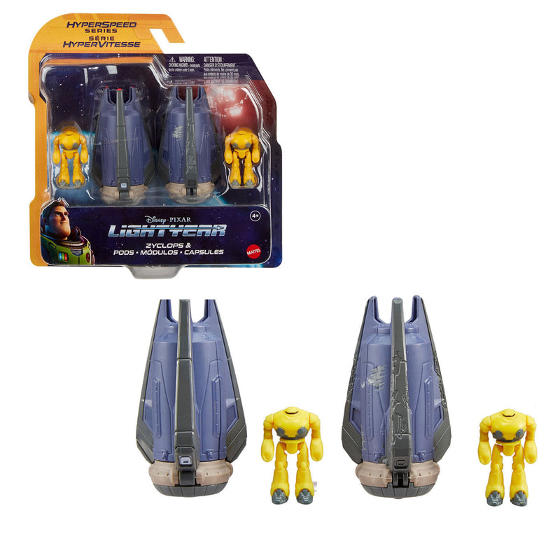 Laden Sie das Bild in Galerie -Viewer, Mattel Lightyear Flight Cyclops Enemy Fighter Vliegtuig