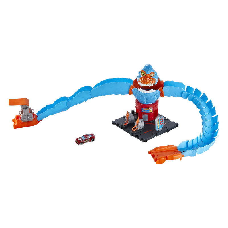 Load image into Gallery viewer, Mattel City Nemesis Lab Gas Station Gorilla Aanval