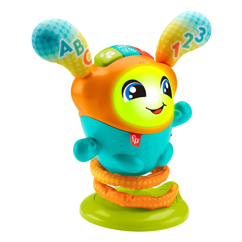 Afbeelding laden in galerijviewer, Fisher-price dj bouncin beats leerrobot - peuter speelgoed - meertalig