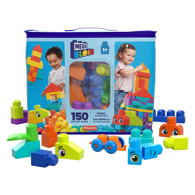 Load image into Gallery viewer, Mega bloks - bigger building bag bouwblokken - 150dlg.