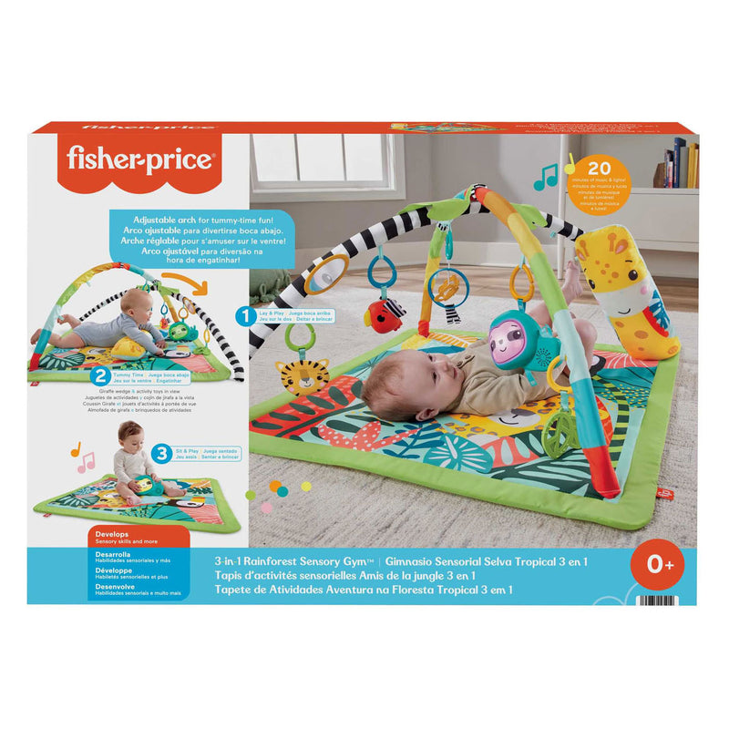 Load image into Gallery viewer, Fisher price rainforest babyspeelmat, 3in1