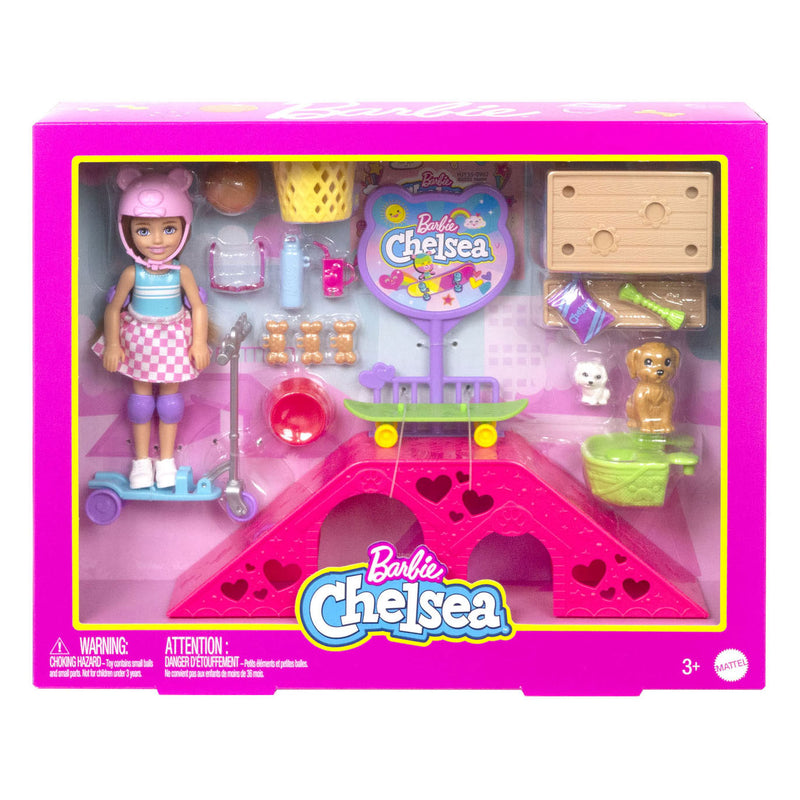 Load image into Gallery viewer, Mattel Chelsea Pop Skatepark