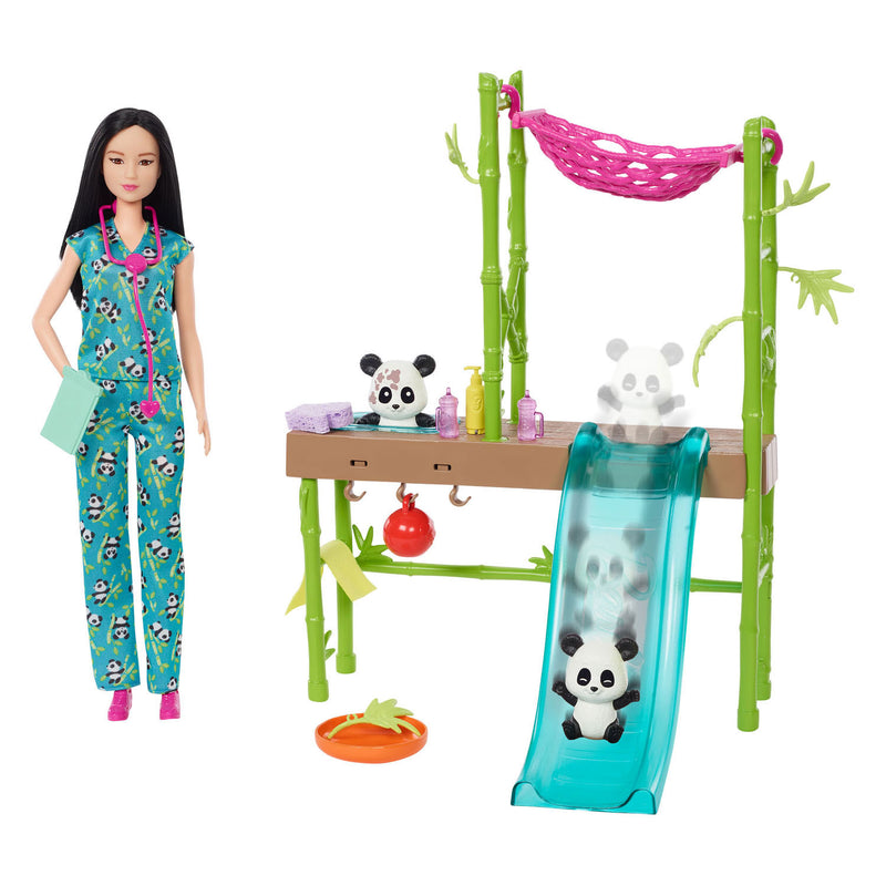 Load image into Gallery viewer, Mattel Panda Care Rescue Speelset