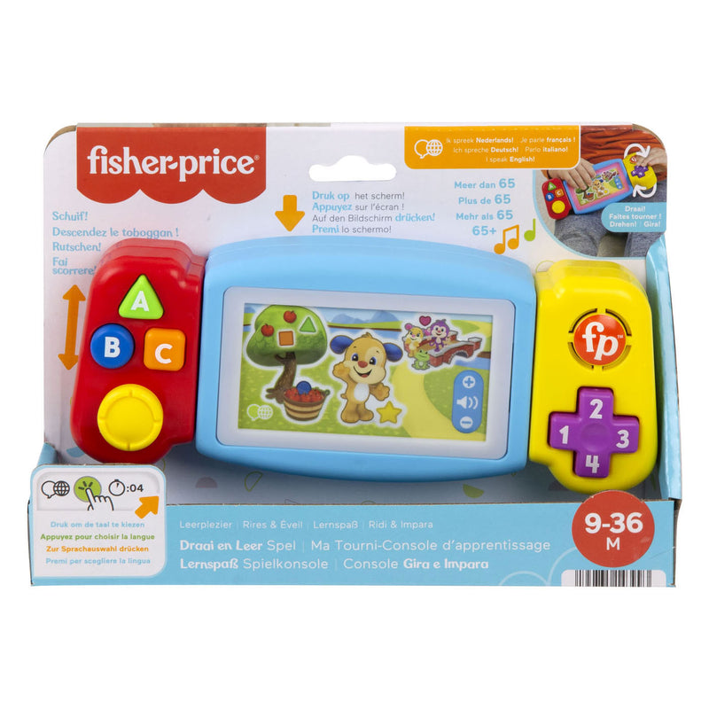 Load image into Gallery viewer, Mattel fisher price draai en leer spel
