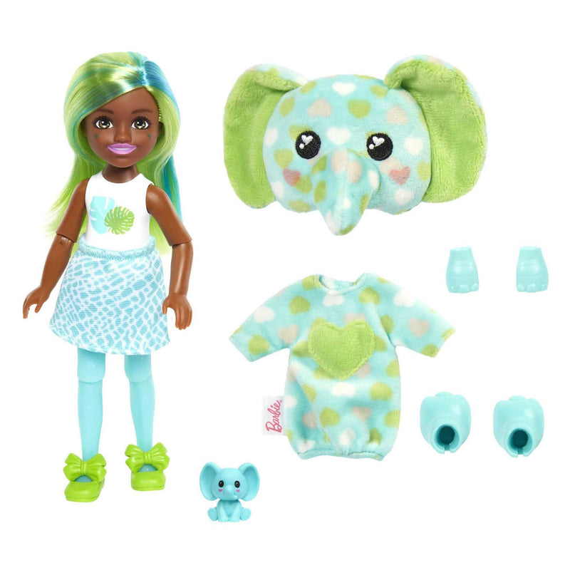 Load image into Gallery viewer, Mattel Cutie Reveal Chelsea Pop Series Olifant