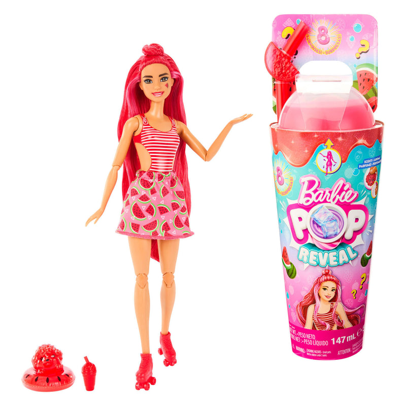 Load image into Gallery viewer, Mattel barbie reveal pop juicy fruits series - watermelon crush