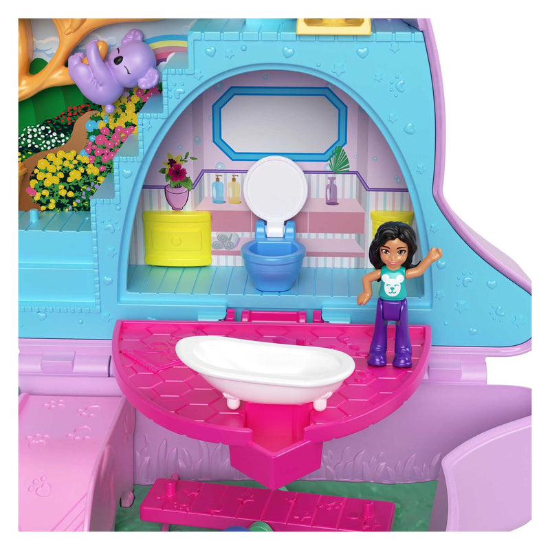Load image into Gallery viewer, Mattel polly pocket mama en joey kangoeroe tas speelset
