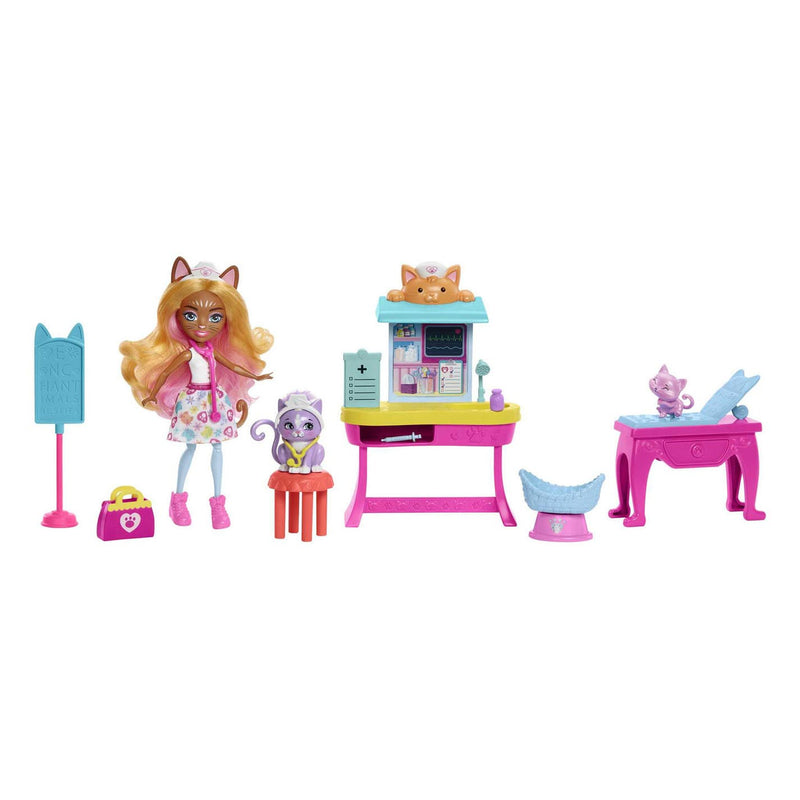 Load image into Gallery viewer, Mattel Enchantimals City Tails Dokterspraktijk Speelset