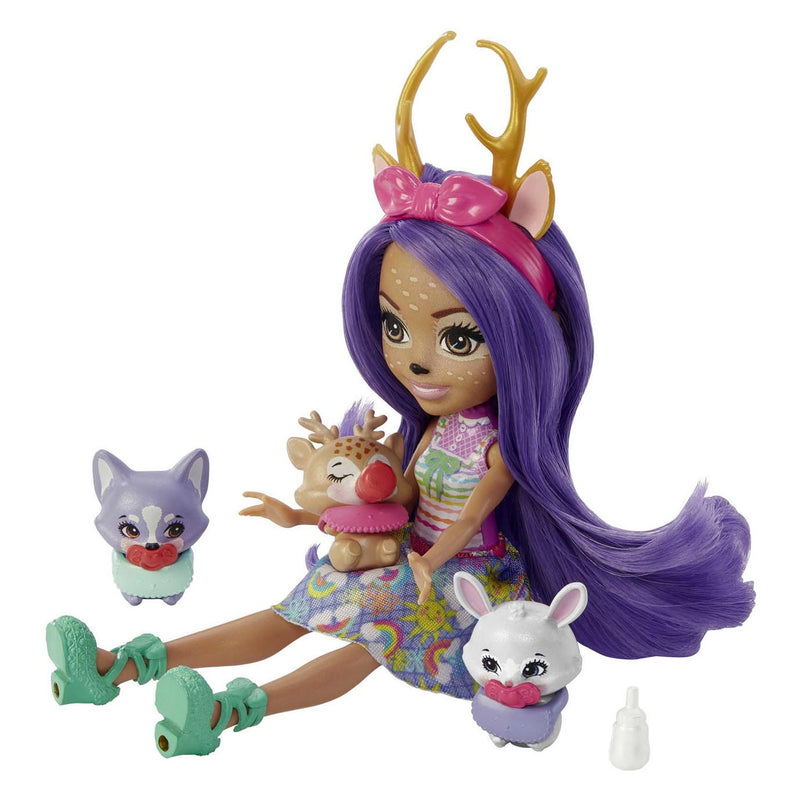 Load image into Gallery viewer, Mattel Enchantimals Baby Best Friends Pop Danessa Deer en Sprint