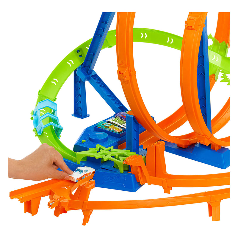 Load image into Gallery viewer, Hot Wheels Action Legendarische Crashen en Knallen Racebaan Speelset
