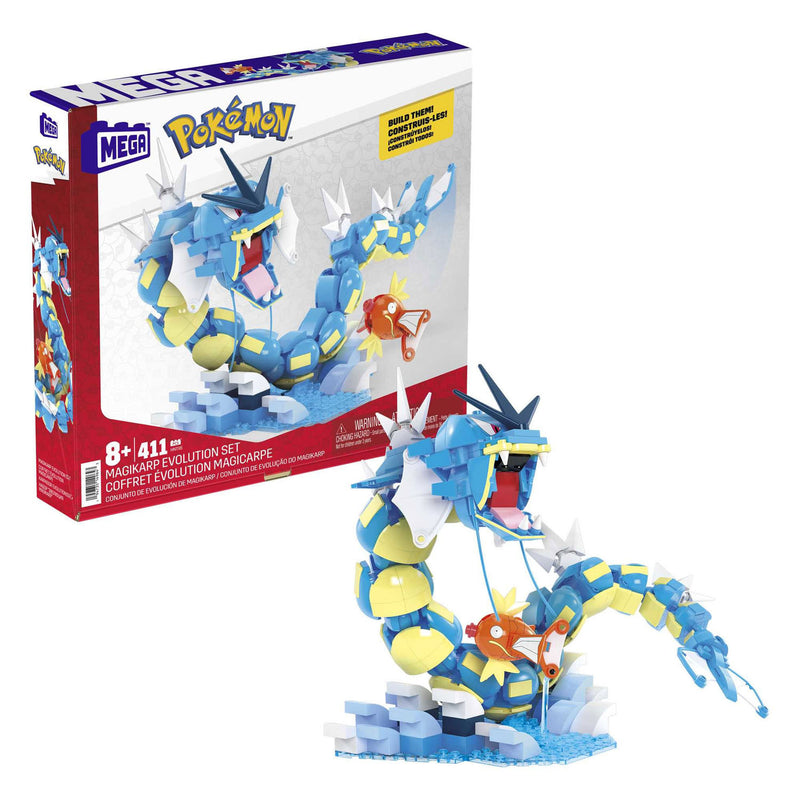 Load image into Gallery viewer, Mattel Mega Construx Bouwset Magikarp Evolution