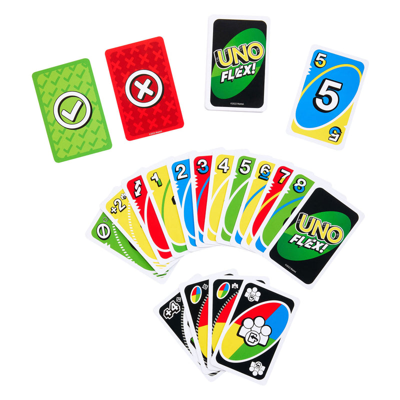 ギャラリービューアに画像をロードする, Mattel games uno flex kaartspel