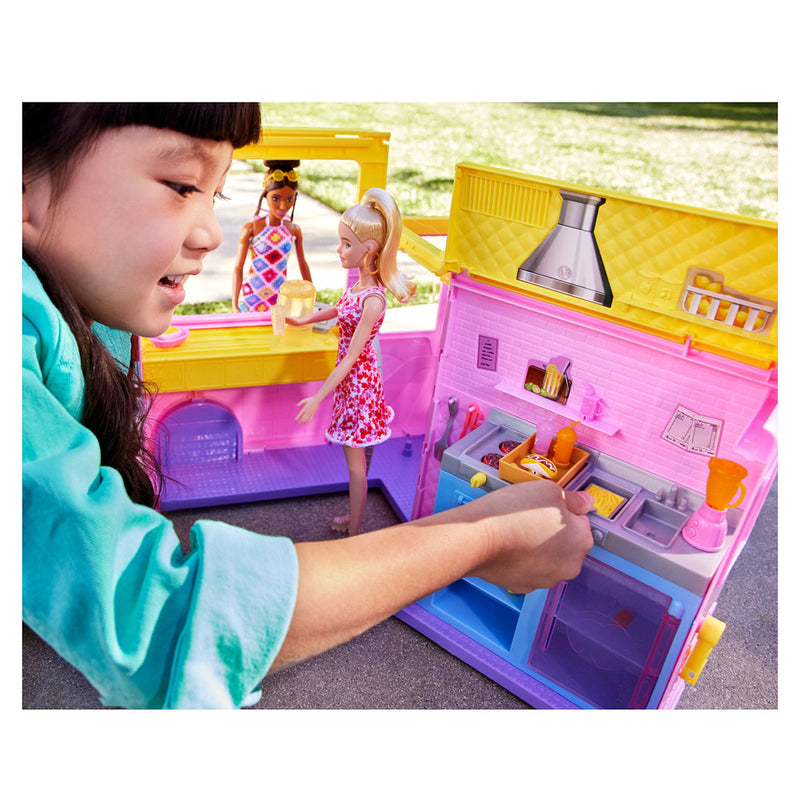 Afbeelding laden in galerijviewer, Barbie careers - limonadewagen - auto - poppenvervoersmiddel