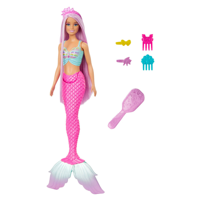 Afbeelding laden in galerijviewer, Mattel barbie modepop zeemeermin met lang haar