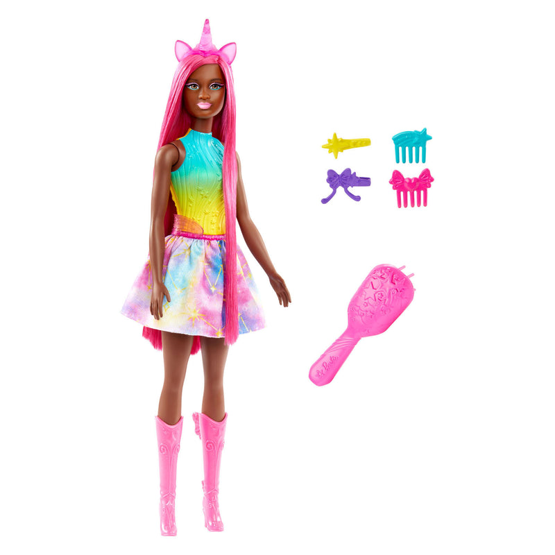Load image into Gallery viewer, Mattel Modepop Zeemeermin met Lang Haar Roze
