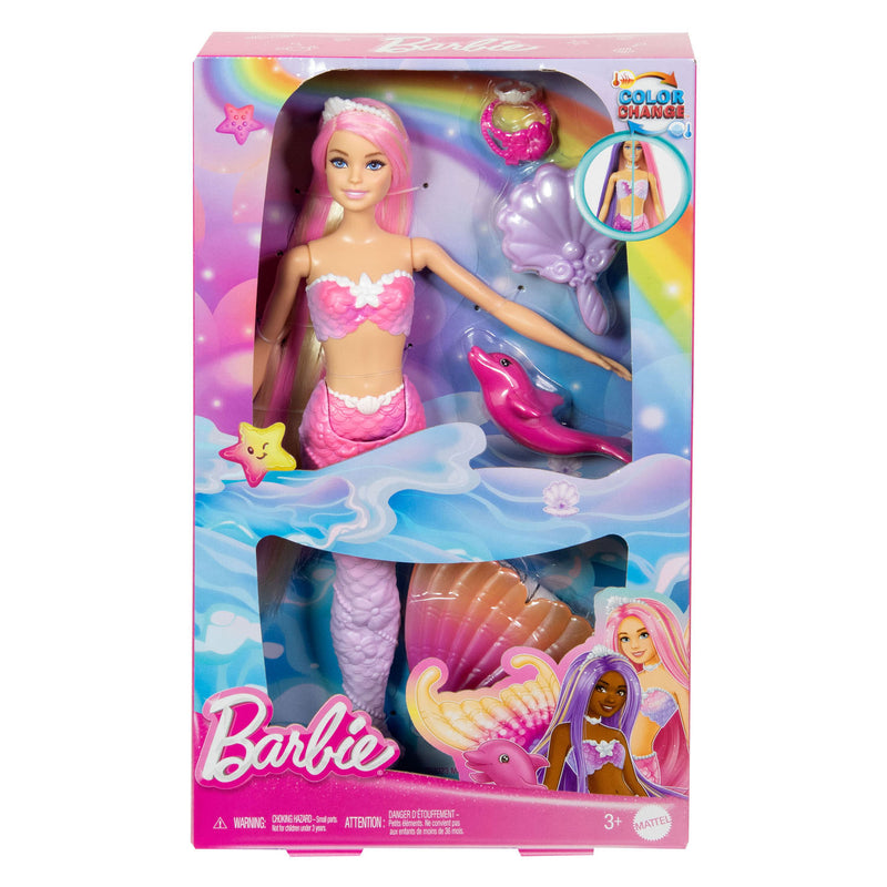 Afbeelding laden in galerijviewer, Barbie a touch of magic zeemeermin modepop roze