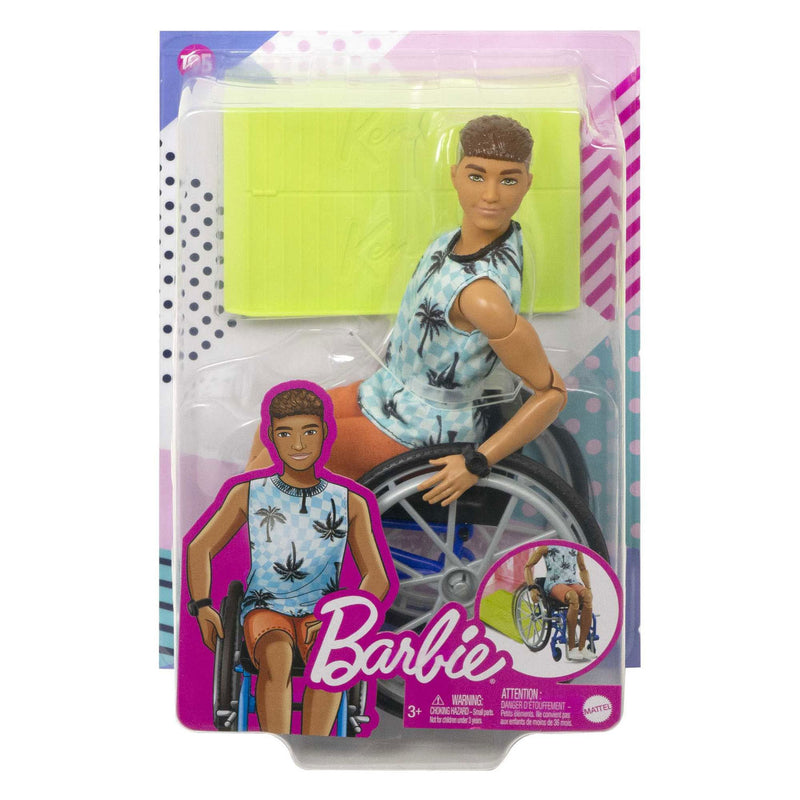 Load image into Gallery viewer, Mattel Fashionistas Modepop Ken in Rolstoel