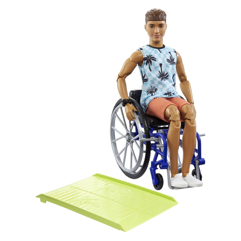 Load image into Gallery viewer, Mattel Fashionistas Modepop Ken in Rolstoel