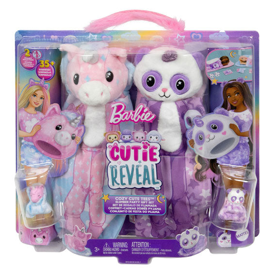 Load image into Gallery viewer, Mattel Cutie Reveal Modepop Slaapfeest