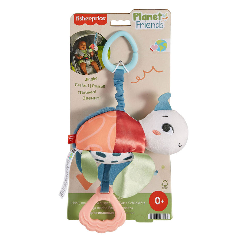 Load image into Gallery viewer, Fisher price planet friends knuffel schildpad