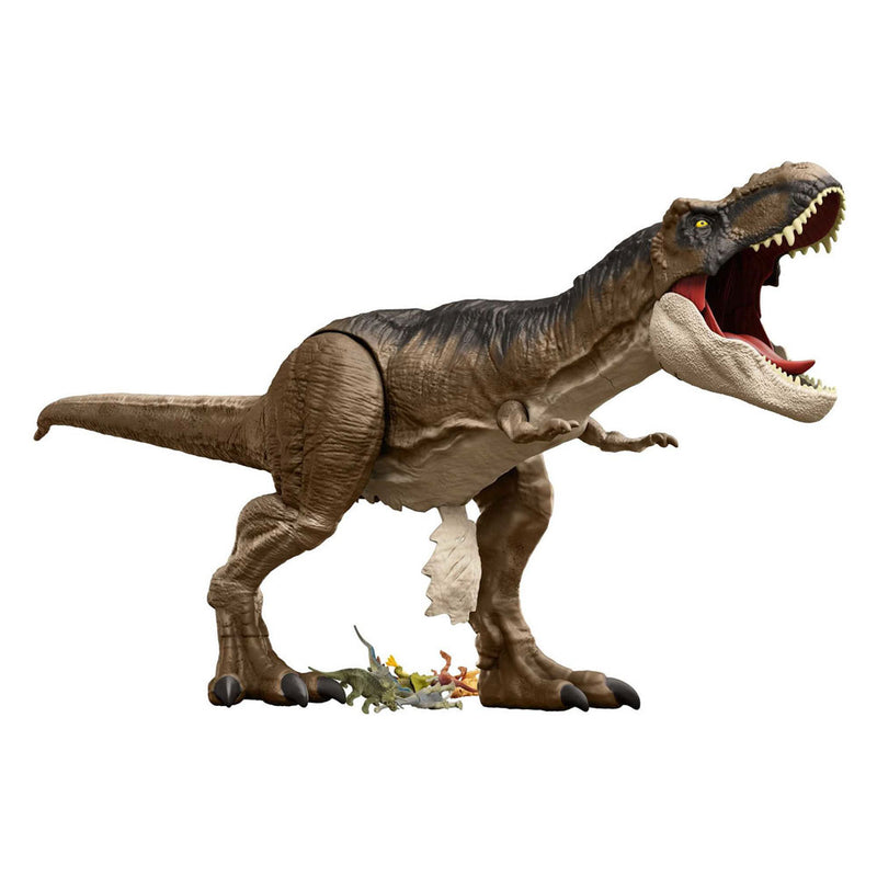 Load image into Gallery viewer, Mattel jurassic world dominion super colossal t-rex dinosaurus speelfiguur