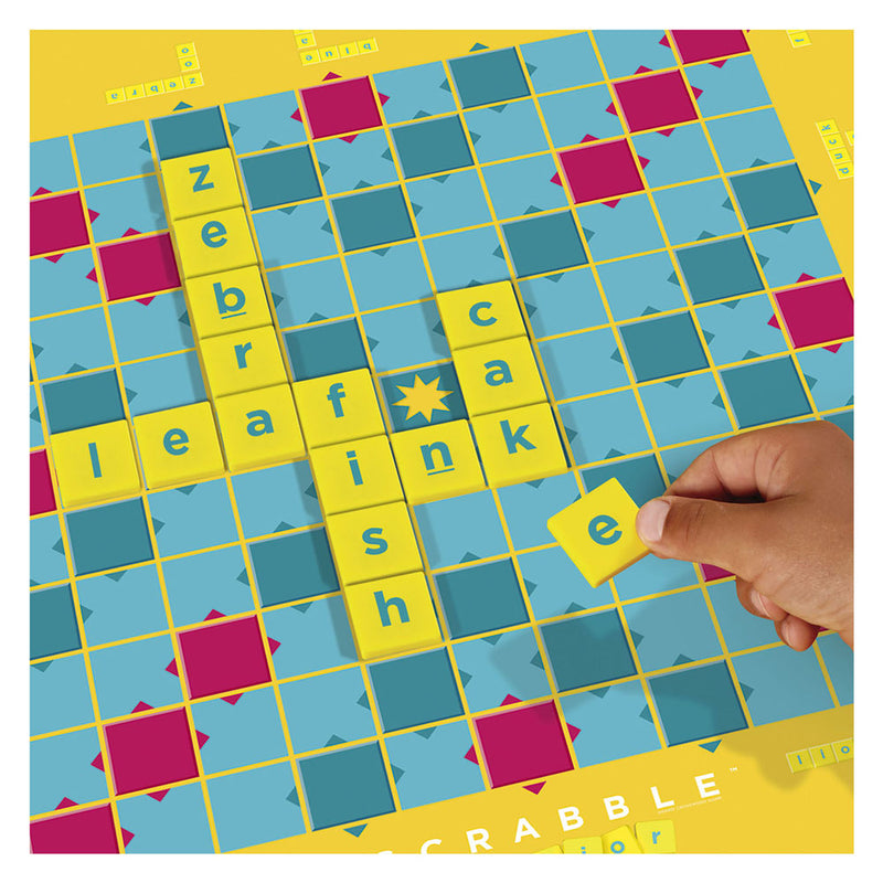 Load image into Gallery viewer, Mattel junior scrabble bordspel (franstalig)
