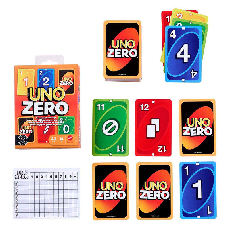 Load image into Gallery viewer, Mattel uno zero kaartspel