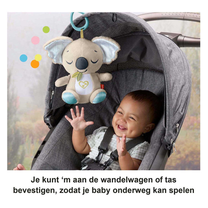 Afbeelding laden in galerijviewer, Fisher-price koala knuffel voor onderweg