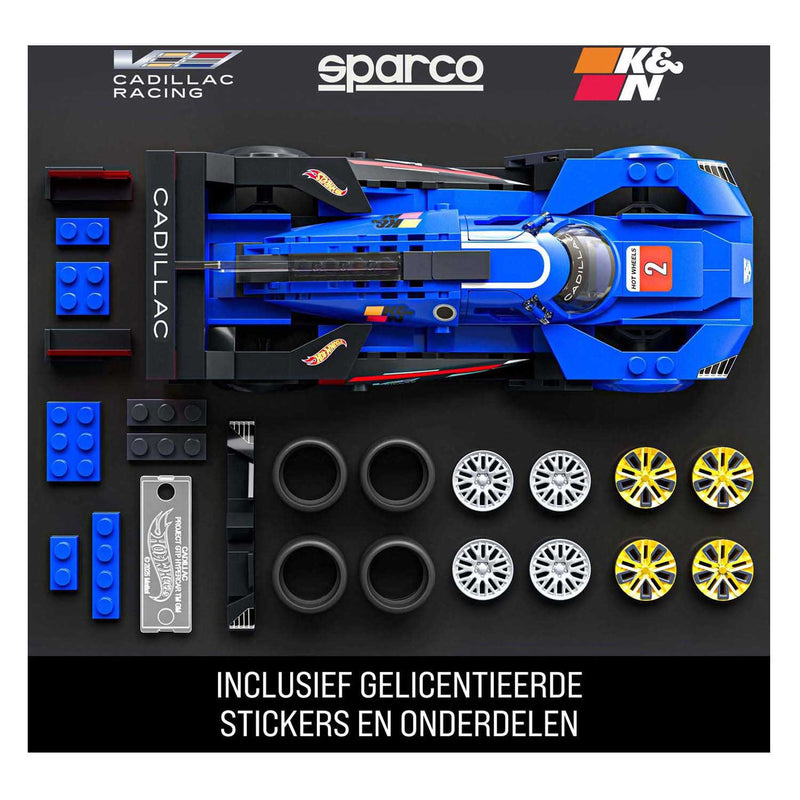 Afbeelding laden in galerijviewer, Hot wheels brick shop speed series cadillac 1:32 bouwset - 236dlg.
