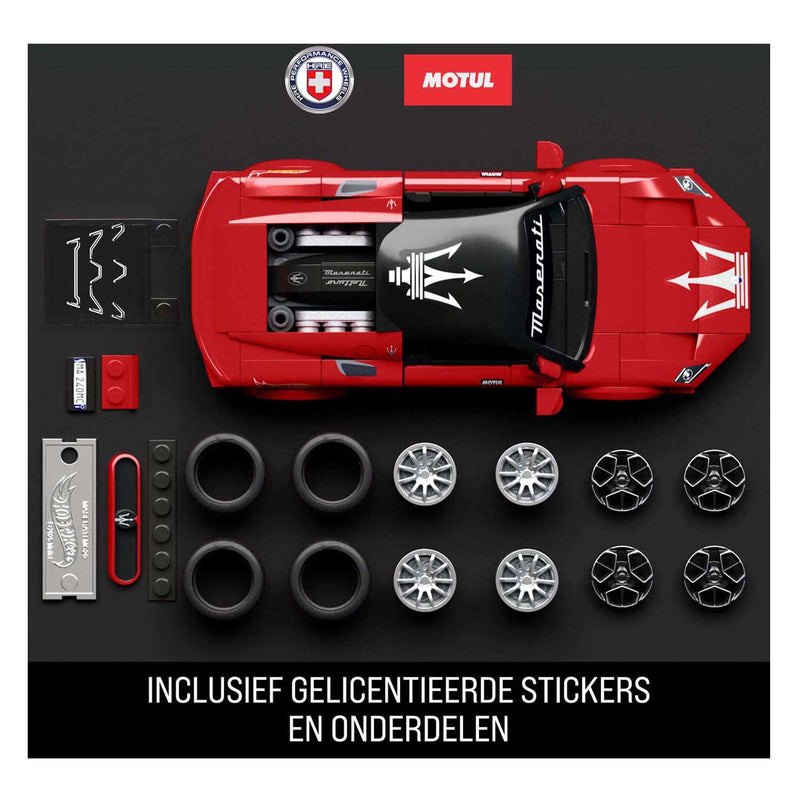 Afbeelding laden in galerijviewer, Hot wheels brick shop speed series maserati 1:32 bouwset - 250dlg.