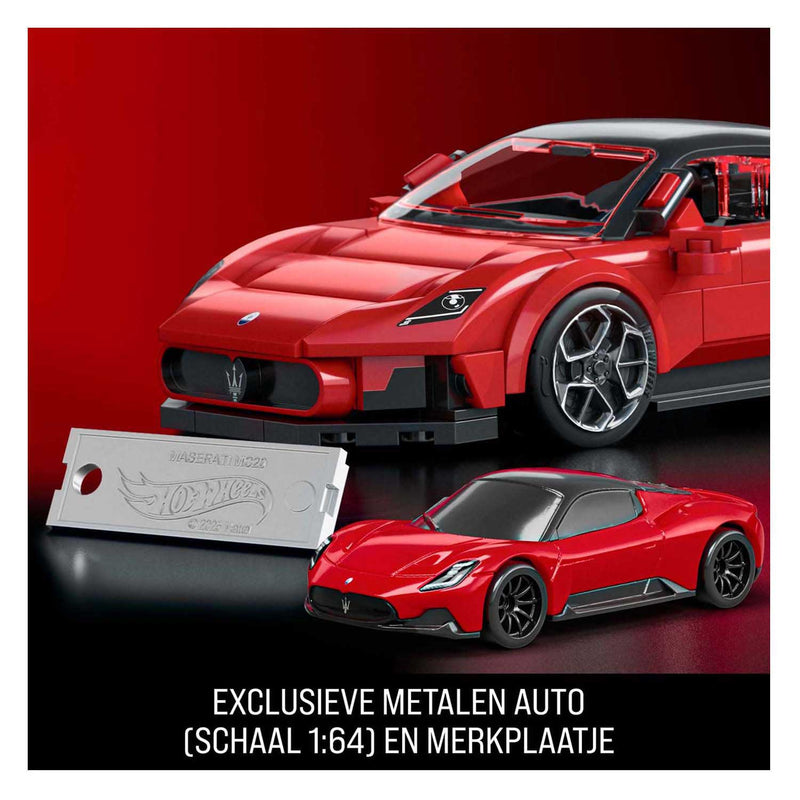 Afbeelding laden in galerijviewer, Hot wheels brick shop speed series maserati 1:32 bouwset - 250dlg.