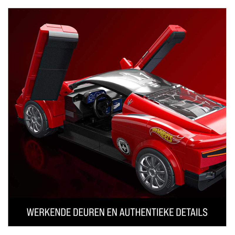 Afbeelding laden in galerijviewer, Hot wheels brick shop speed series maserati 1:32 bouwset - 250dlg.