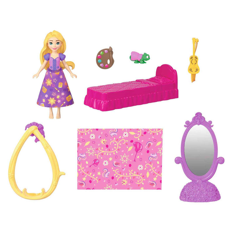 Afbeelding laden in galerijviewer, Mattel disney princess rapunzel stapelkasteel