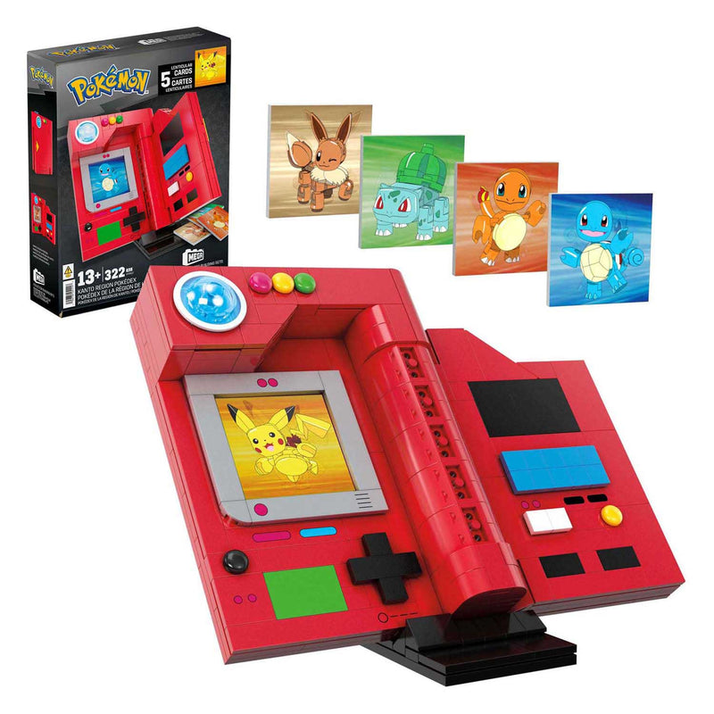 Load image into Gallery viewer, Mega bloks mega construx pokémon bouwset - pokédex kanto regio