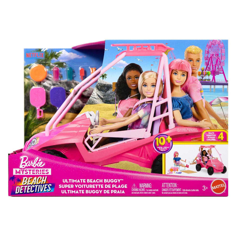 Load image into Gallery viewer, Mattel barbie mysteries beach detectives beach buggy