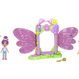 Afbeelding laden in galerijviewer, Gabby's poppenhuis feeënlandia - magische onthulling speelset met transformeerfunctie accessoires