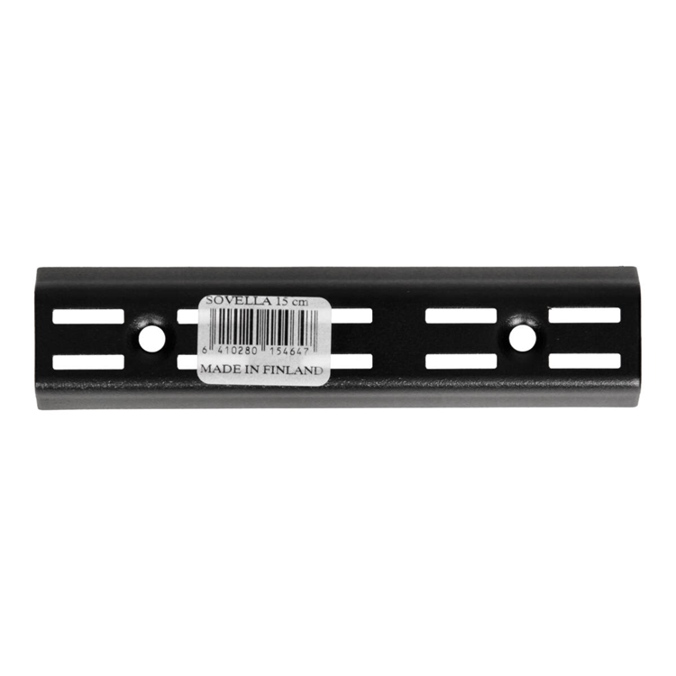 Afbeelding laden in galerijviewer, Sovella 1013146 - wandrail zwart 15cm | 10 stuks