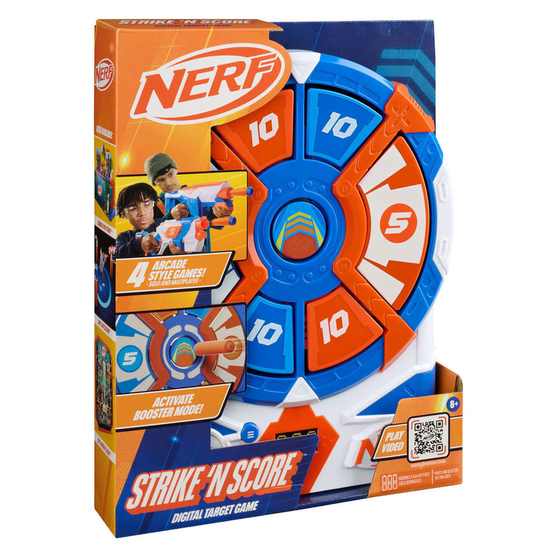 Chargez l'image dans la visionneuse de la galerie, Hasbro nerf bullseye electronic target core bewegend schietdoel