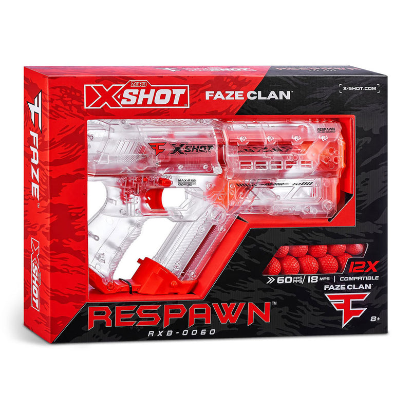 Load image into Gallery viewer, Zuru x-shot chaos faze respawn met 12 dartballen